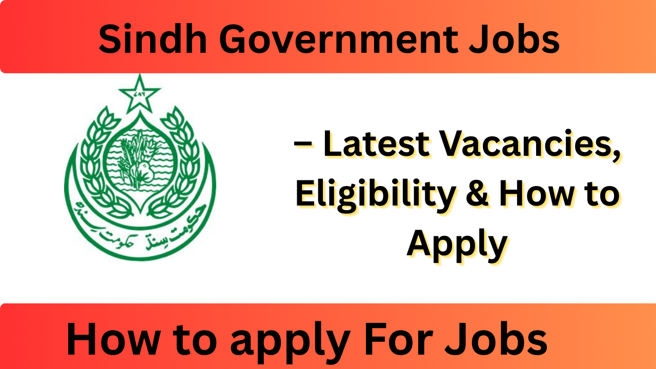 Sindh Government Jobs